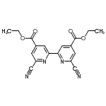 CAS#: 387869-03-6, Diethyl 6,6'-Dicyano-2,2'-Bipyridine-4,4'-Dicarboxylate