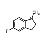CAS#: 388078-34-0, 5-Fluoro-1-Methyl-Indoline