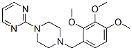 CAS#: 3884-60-4, 2-[4-[(2,3,4-Trimethoxyphenyl)Methyl]Piperazin-1-Yl]Pyrimidine