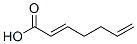 CAS 登录号：38867-17-3， 反式-2,6-庚二烯酸