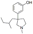 CAS#: 38906-47-7, 3-[1-Methyl-3-(2-Methylbutyl)Pyrrolidin-3-Yl]Phenol