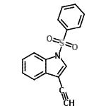 CAS#: 389122-86-5, 3-Ethynyl-1-(Phenylsulfonyl)-1H-Indole