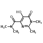CAS#: 389130-74-9, 5-Hydroxy-N,N,1,2-Tetramethyl-6-Oxo-1,6-Dihydro-4-Pyrimidinecarboxamide