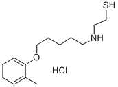 CAS#: 38920-67-1, 2-[5-(2-Methylphenoxy)Pentylamino]Ethanethiol Hydrochloride