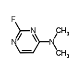 CAS 登录号：38953-37-6， 2-氟-N,N-二甲基-4-嘧啶胺