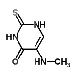 CAS#: 389799-44-4, 5-(Methylamino)-2-Thioxo-2,3-Dihydro-4(1H)-Pyrimidinone