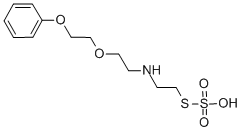 CAS 登录号：39021-03-9， 2-[2-(2-磺基硫基乙基氨基)乙氧基]乙氧基苯