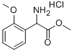 CAS 登录号：390815-44-8， 氨基-(2-甲氧基-苯基)-乙酸甲酯盐酸盐
