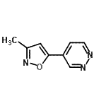 CAS#: 39123-41-6, 4-(3-Methyl-1,2-Oxazol-5-Yl)Pyridazine