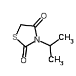CAS#: 39137-26-3, 3-Isopropyl-1,3-Thiazolidine-2,4-Dione