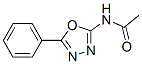 CAS 登录号：3916-80-1， N-(5-苯基-1,3,4-恶二唑-2-基)乙酰胺