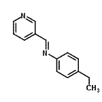 CAS#: 391608-80-3, (E)-N-(4-Ethylphenyl)-1-(3-Pyridinyl)Methanimine