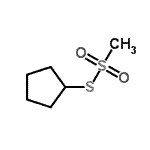 CAS#: 39165-48-5, S-Cyclopentyl methanesulfonothioate