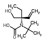 CAS#: 391678-40-3, [(3R)-3-(Hydroxymethyl)-1-Penten-3-Yl](2-Methyl-2-Propanyl)Carbamic Acid