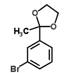CAS#: 39172-32-2, 2-(3-Bromophenyl)-2-Methyl-1,3-Dioxolane