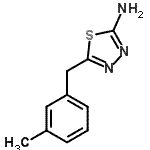 CAS#: 39181-46-9, 5-(3-Methylbenzyl)-1,3,4-Thiadiazol-2-Amine