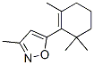 CAS#: 39190-06-2, 3-Methyl-5-(2,6,6-Trimethyl-1-Cyclohexenyl)-1,2-Oxazole