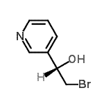 CAS#: 391902-10-6, (1S)-2-Bromo-1-(3-Pyridinyl)Ethanol