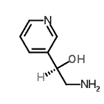 CAS 登录号：391906-13-1， (1R)-2-氨基-1-(3-吡啶基)乙醇