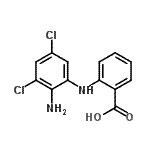 CAS 登录号：39191-28-1， 2-[(2-氨基-3,5-二氯苯基)氨基]苯甲酸