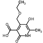 CAS#: 39193-98-1, 4-(Ethoxymethyl)-5-Hydroxy-6-Methyl-2-Oxo-1,2-Dihydro-3-Pyridinecarboxylic Acid