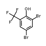 CAS#: 392-92-7, 2,4-Dibromo-6-(Trifluoromethyl)Phenol
