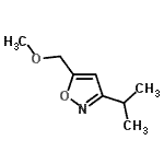 CAS 登录号：392312-48-0， 3-异丙基-5-(甲氧基甲基)-1,2-恶唑