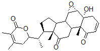 CAS#: 39262-28-7, (5alpha,6alpha,7alpha,22R)-6,7-Epoxy-5-Hydroxy-1,12-Dioxo-Ergosta-2,24-Dien-26-Oic Acid delta-Lactone