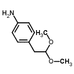 CAS 登录号：392630-73-8， 4-(2,2-二甲氧基乙基)苯胺