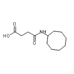 CAS#: 392714-61-3, 4-(Cyclooctylamino)-4-Oxobutanoic Acid