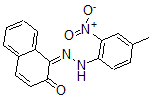 CAS 登录号：39310-30-0， (1Z)-1-[(4-甲基-2-硝基苯基)亚肼基]萘-2-酮
