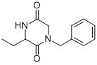 CAS#: 393781-68-5, 1-Benzyl-3-Ethyl-Piperazine-2,5-Dione
