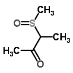 CAS#: 393781-97-0, 3-(Methylsulfinyl)-2-Butanone