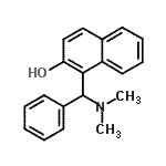 CAS 登录号：39487-54-2， 1-[(二甲基氨基)(苯基)甲基]-2-萘酚