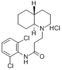 CAS#: 39493-95-3, 3-[(4aR,8aS)-3,4,4a,5,6,7,8,8a-Octahydro-2H-Quinolin-1-Yl]-N-(2,6-Dichlorophenyl)Propanamide Hydrochloride