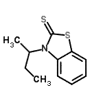 CAS#: 39543-15-2, 3-Sec-Butyl-1,3-Benzothiazole-2(3H)-Thione