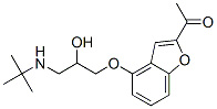 CAS#: 39543-84-5, 1-[4-[3-(Tert-Butylamino)-2-Hydroxypropoxy]-1-Benzofuran-2-Yl]Ethanone
