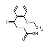 CAS 登录号：39595-35-2， 4-(2-乙氧基苯基)-4-氧代丁酸