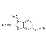 CAS#: 39656-92-3, 2-Ethynyl-5-Methoxy-1-Methyl-1H-Benzimidazole