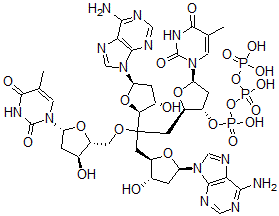 CAS#: 39726-35-7, Deoxy-(Thymidylyl-Adenylyl-Thymidylyl-Adenylic Acid)