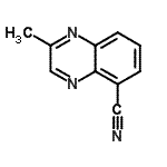 CAS#: 397324-12-8, 2-Methyl-5-Quinoxalinecarbonitrile