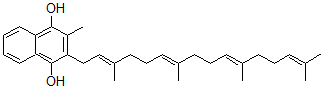 CAS#: 39776-45-9, 2-Methyl-3-[(2E,6E,10E)-3,7,11,15-Tetramethylhexadeca-2,6,10,14-Tetraenyl]Naphthalene-1,4-Diol