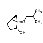 CAS 登录号：39781-62-9， (1S,2R,5S)-1-异丁氧基双环[3.1.0]己烷-2-醇