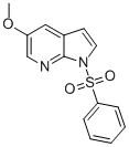CAS 登录号：397842-89-6， 5-甲氧基-1-(苯磺酰基)-1H-吡咯并[2,3-b]吡啶