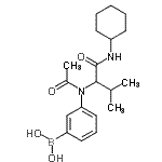 CAS#: 397843-90-2, N<Sup>2</Sup>-Acetyl-N-Cyclohexyl-N<Sup>2</Sup>-[3-(Dihydroxyboryl)Phenyl]Valinamide