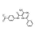 CAS#: 397879-99-1, N-{3-Methyl-1-[(4-Nitrophenyl)Amino]-1-Oxo-2-Buten-2-Yl}Benzamide
