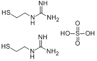 CAS 登录号：3979-00-8， (2-巯基乙基)-胍硫酸盐