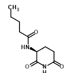 CAS#: 398470-10-5, N-[(3S)-2,6-Dioxo-3-Piperidinyl]Pentanamide