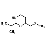 CAS#: 39883-23-3, 2-Isopropyl-6-(Methoxymethyl)-1,3-Oxazinane