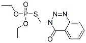 CAS 登录号：39923-25-6， 3-(二乙氧基磷酰硫基甲基)-1,2,3-苯并三嗪-4-酮